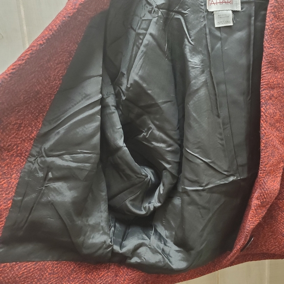 Vintage Wool Blend Cropped Blazer Jacket Y2K Size 12 - Picture 13 of 13